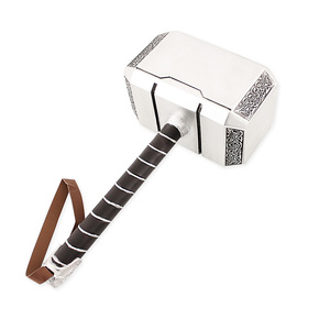 Vente en gros <span class=keywords><strong>de</strong></span> haute qualité en plastique <span class=keywords><strong>Thor</strong></span> Hammer décoration jouets modèle pour Cosplay - Product Image 1