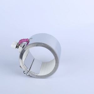 <span class=keywords><strong>Prix</strong></span> de gros – Chauffe-bande céramique électrique 220V <span class=keywords><strong>1500W</strong></span> 122*129mm avec boîtier de connexion - Product Image 1