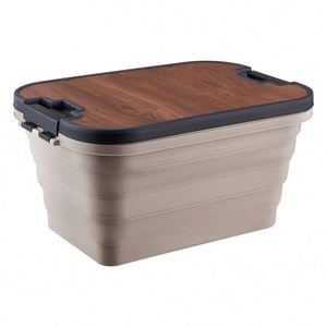 Outdoor Folding Box Picnic <b>Basket</b> OEM ODM Storage Box Thickened Multifunctional Camping Car Storage Box - Product Image 1