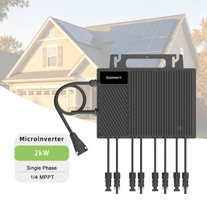 <span class=keywords><strong>Microinversor</strong></span> Solar Growatt de 2500w, 2000W/2250W, Conexión a Red, MPPT, Monofásico - Product Image 1