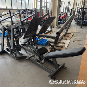 Máquina de Sentadillas con Carga de Placas de Alto Rendimiento, Equipo de Fitness Comercial Compacto <span class=keywords><strong>para</strong></span> Entrenamiento de Piernas, Muslos y Glúteos - Product Image 6
