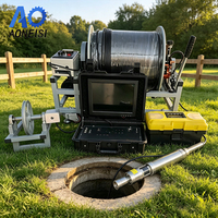 Caméra de forage 1000M pour inspection en profondeur, outil polyvalent, conception professionnelle résistante aux intempéries pour le travail de détection de puits souterrains
