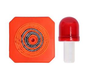 Conos <span class=keywords><strong>de</strong></span> tráfico plegables multiusos <span class=keywords><strong>de</strong></span> PVC y ABS con collar reflectante para la Seguridad del Tráfico en estacionamientos - Product Image 4