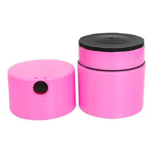 Plastic Smoking Plastic Grinder 75 MM 4 Layers with Storage Chamber Wholesale smoking shop accessories