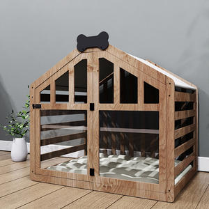 Vente en gros de meubles de caisse d'intérieur pour niche moderne pour chiens de grande taille - Product Image 3