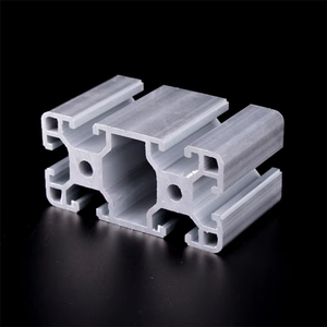 <span class=keywords><strong>Profil</strong></span>é en aluminium d'extrusion personnalisé 4040 4080 8080 <span class=keywords><strong>Profil</strong></span>é en aluminium à fente en V et à fente en T avec service de coupe - Product Image 5