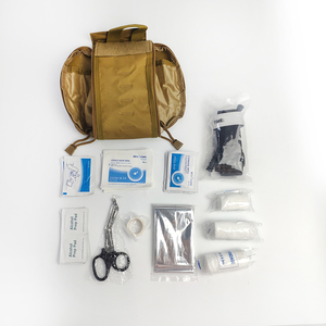 Vente en gros de petit sac de premiers soins d'urgence portable en nylon Oxford pour moto, étanche, basique, protection serpent, fermeture éclair - Product Image 6