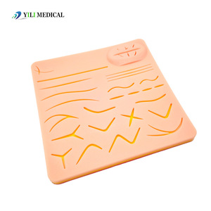 Source factory, wholesale <b>silicone</b> suture practice model, suture training <b>mat</b>, medical model teaching aid - Product Image 1