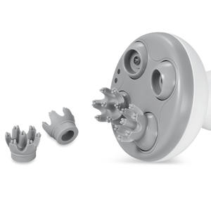 Venta al por mayor de masajeador de cuero cabelludo inalámbrico IPX7 3D personalizado 84-Touch USB recargable para aplicación en la cabeza - Product Image 5