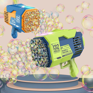 2025 di vendita calda estate all'aperto razzo Gatling plastica bolla <span class=keywords><strong>pistola</strong></span> giocattolo gioco bolle <span class=keywords><strong>pistola</strong></span> <span class=keywords><strong>pistola</strong></span> - Product Image 6