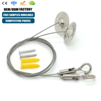 Kit de Suspensión de Cables Ajustable, Sistema de Suspensión de Techo OEM, Sistema de Suspensión de Luces con Cables de Acero