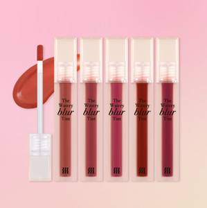 Tinte Labial MERZY WATERY BLUR SALMON BREW, Tinte Líquido K Beauty de 4 ml, Acabado Natural de Larga Duración, Aplicación Modular - Product Image 1