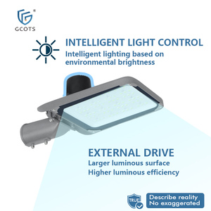 ไฟถนน LED อัจฉริยะ ควบคุมแสงได้ ปรับความสว่างได้ 6000K แสงเดย์ไลท์ CRI70 ตัวเรือนอะลูมิเนียม สำหรับถนน ใช้ไฟ AC มาตรฐาน IP65 - Product Image 4