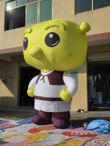 Figura Inflable Gigante de <span class=keywords><strong>Shrek</strong></span> de 4 Metros de Altura, Estilo Funko Pop de QIQU, para Festivales y Activaciones de Marca - Product Image 2