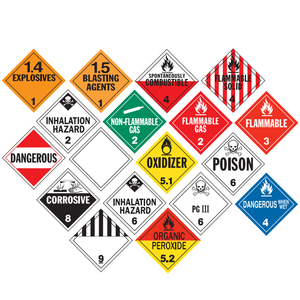 Système de plaques rabattables 8 Legend Hazmat pour remorques Système de plaques rabattables 8 Legend pour remorques <span class=keywords><strong>4</strong></span> coins coupés - Product Image 6
