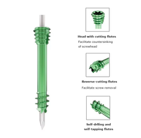 CE 3.5 mm* 18 mm Ortopedik İmplantlar Titanyum Herbert Vidaları Veterinerlik İçin Tornillo De Canulado