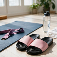 Herren-Slipper mit individuellem Logo, schnelltrocknend, hautfreundlich, für drinnen und Strand, für Großabnehmer