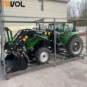 Mini Tractor Agrícola Compacto 4x4 de 50HP/60HP con Retroexcavadora Delantera, Equipo Agrícola con Tracción en las 4 Ruedas, Componente Principal del Motor - Product Image 4