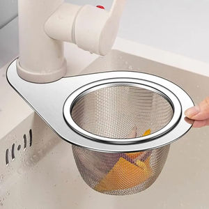 Organisateur d'évier en acier inoxydable avec panier de drainage - Product Image 6