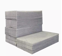 Petit trou épais galvanisé grillage clôture Long trou maille fil pour chien Cage bas Construction barre d'acier filet d'élevage