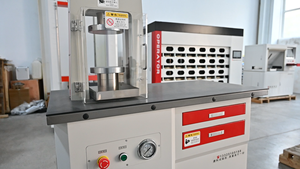 YAW-L 300kn 600kn phổ thử nghiệm máy hoàn toàn tự động uốn và nén thử nghiệm máy - Product Image 4