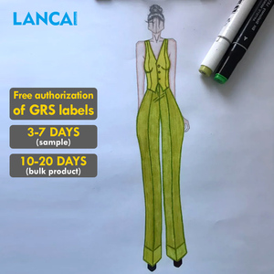 LANCA Women's 2 Piece <b>Knitted</b> <b>Set</b> V-Neck Sleeveless Top Full Length Pants Eco-Friendly Solid Color Casual Spring Summer Wear - Product Image 1