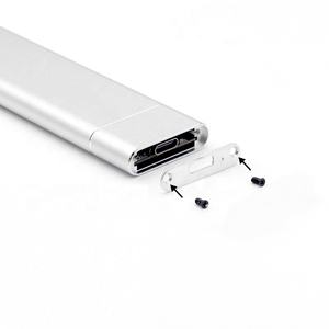 سبائك الألومنيوم <span class=keywords><strong>M</strong></span>.<span class=keywords><strong>2</strong></span> M5 M6 M7 NGFF3.1 NVME نوع C الأقراص الصلبة حالة الضميمة ساتا SSD الحالة الصلبة إلى USB3.1 القرص الصلب الخارجي - Product Image 3