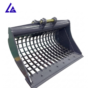 CE ISO9001 Grille de criblage pour excavatrice de 7 tonnes, pour <span class=keywords><strong>terre</strong></span> de surface et compost, prix usine - Product Image 1