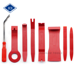 Kit de 8 outils de démontage de garnitures automobiles, pour panneaux de porte et tableau de bord, avec outils de levier en nylon non-abrasifs - Product Image 1