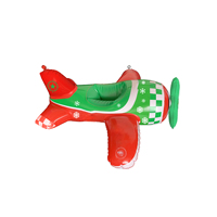 Ballon gonflable en PVC de forme personnalisée, avion mignon