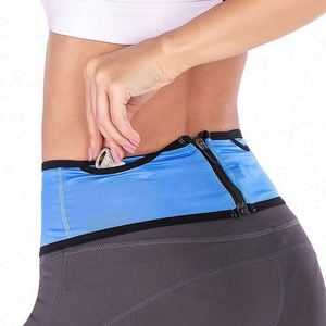 Sac banane ajusté en polyester imperméable de haute qualité, ceinture de course élastique invisible, sac de taille pour la gym, le fitness et le sport, personnalisable - Product Image 3