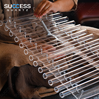 SUCCESS Harpe chantante en cristal à 13 notes, 99,99% quartz pur, instruments de guérison uniques, accordage précis, pour la méditation