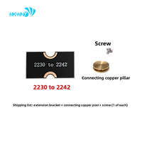 Adaptor/Kartu Ekstensi Bracket SSD HK-HHT M2 MVNE NGFF untuk Bracket Ekstensi 2230/2242/2280 untuk Desktop