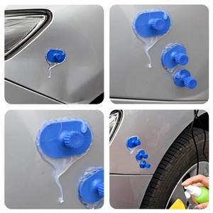 Outils de réparation de carrosserie automobile Super PDR, 18 pièces, tapettes en plastique pour la réparation des bosses de voiture - Product Image 6
