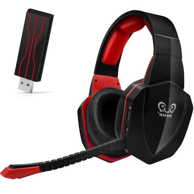 2.4Ghz Wireless Computer Gaming Headset for Nintendo Switch, PS4\PS5, PC, 7.1 for Gamer