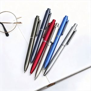High Grade Metal Ballpoint <b>Pen</b> with logo Luxury Rollerball <b>Pen</b> Business Signature Metal <b>Pen</b> Black Custom logo for Advertising - Product Image 4