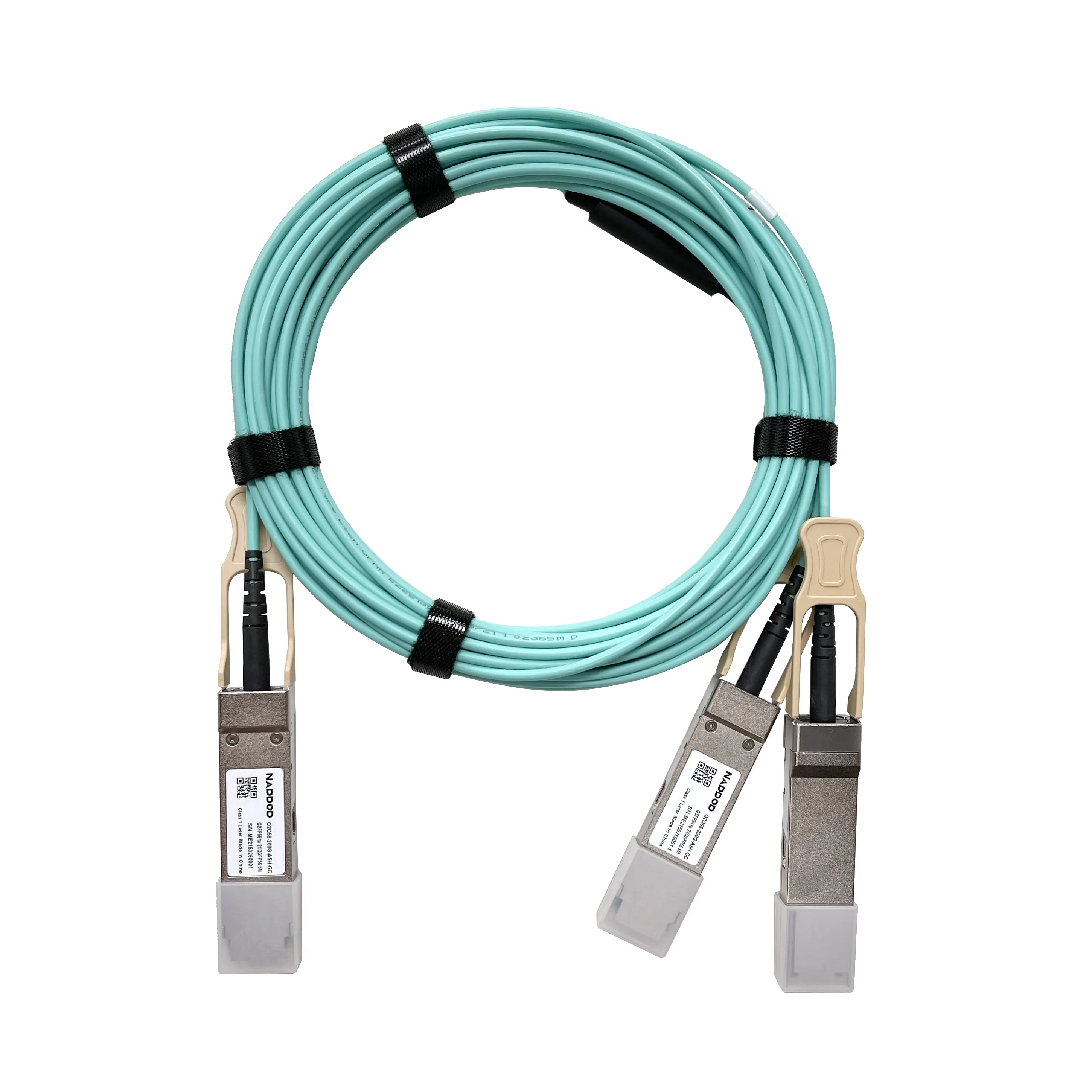 Cabo óptico qsfp56 para 2 x qsfp56 200gbs a 100gbs infiniband hdr, fio 5m Q2Q56-200G-A5H-GC compatível com h3c m