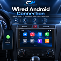 Pour Honda CRV 2007-2011 Autoradio Android Stéréo 9 Pouces 2DIN Écran Tactile Sans Fil CarPlay Android Auto GPS Bluetooth FM RDS SWC