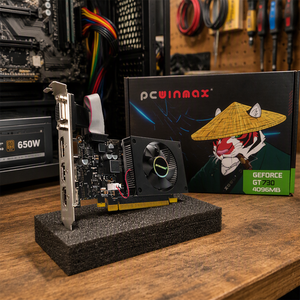 การ์ดจอ PCWINMAX <span class=keywords><strong>Geforce</strong></span> GT 730 2GB GDDR5 แบบ Low Profile พร้อมขายึด OEM ขายส่ง มีสินค้าพร้อมส่ง สำหรับอัพเกรดจอ HTPC - Product Image 1