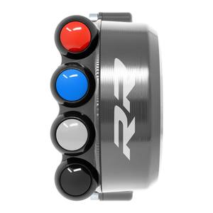 Cache de commande d'accélérateur avec interrupteur de guidon intégré pour BMW S 1000 RR (Titane) - Product Image 1