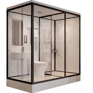 价格优惠热卖浴室超过淋浴房，带浴缸和有色钢化玻璃