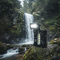 Lampe de travail LED rechargeable TSINYE, mini lampe torche portable USB Type-C rechargeable, magnétique, avec clip, lampe de poche, camping, urgence
