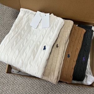 Áo len nam dệt kim mùa đông kiểu Old Money <span class=keywords><strong>2025</strong></span> mới, chất liệu len 100%, kiểu dáng pullover, họa tiết bện, thêu logo. - Product Image 3