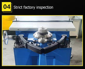 Coude de conduit d'air en métal rond en spirale faisant la machine - Product Image 6