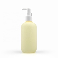 Bouteille vide personnalisée 100 % PET avec bouchon à vis et pompe, 100 ml, 200 ml, cylindrique, couleur personnalisée, pour emballage de liquides cosmétiques, shampoings et lotions