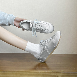Chaussures à talons bas de style français pour femmes, avec nœud, bride de ballerine, Mary Jane, semelle souple, à enfiler - Product Image 4