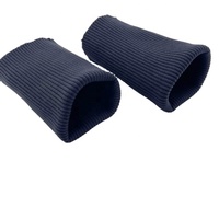 Tissu de manchette 100% nylon, doux pour la peau, tricot tubulaire côtelé