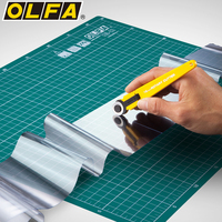 OLFA circulaire bricolage papier tissu couteau de coupe 28mm 45mm 60mm large lame en acier au carbone utilitaire rouleau rotatif coupe plastique