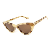 Haute qualité Vintage rétro mode oeil de chat lunettes de soleil bleu noir Mazuchelli acétate cadres italie marque épais acétate lunettes de soleil