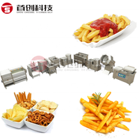 Offre Spéciale ligne de production entièrement automatique de frites haute capacité rentable machine de fabrication de chips de pommes de terre